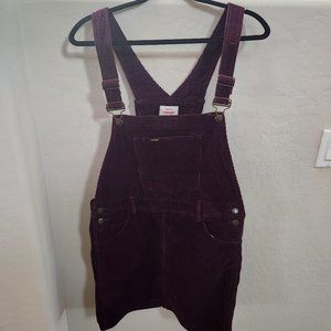 Wrangler Corduroy Maroon/Purple Dress/Jumper. NWT. Size Medium